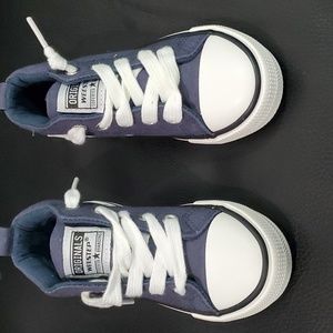 Size 8 Weestep Blue high top sneakers..New condition.